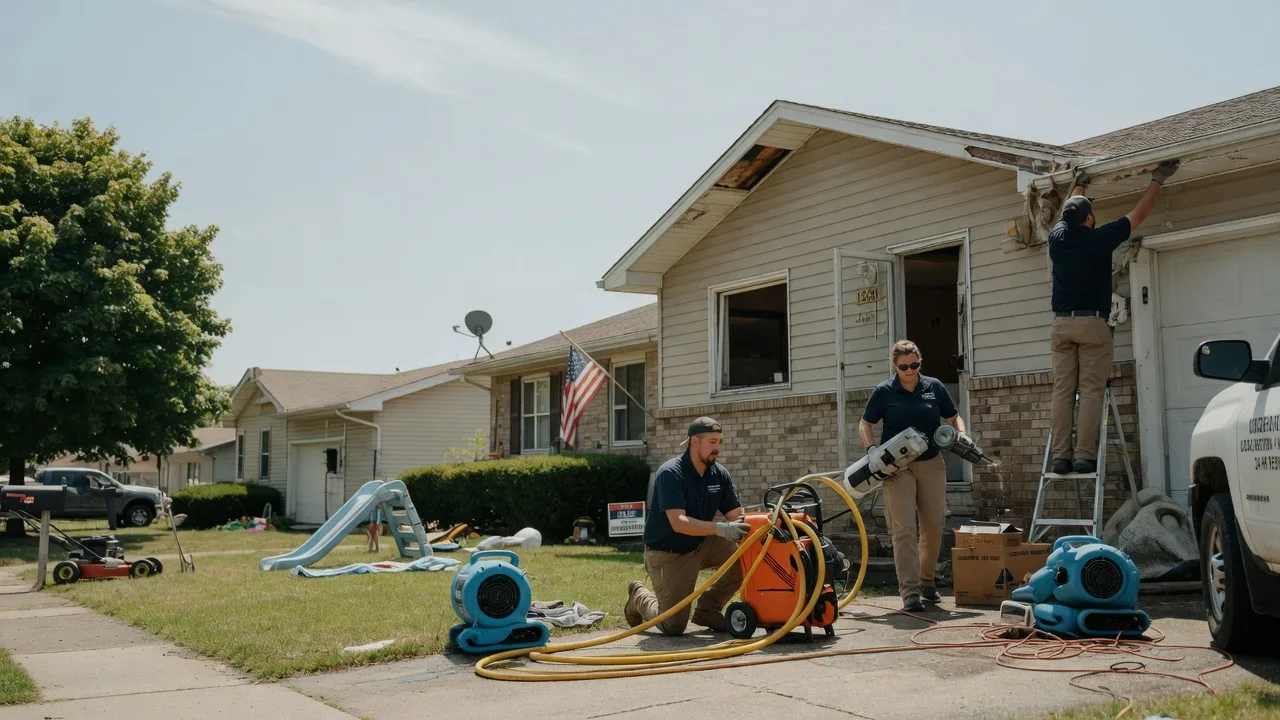 Water Damage Restoration in Charlotte, IA near me